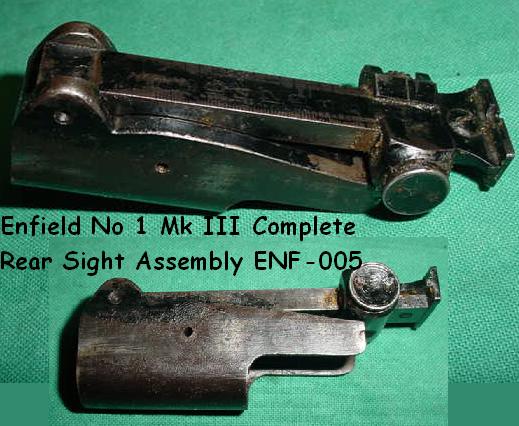 Rear Sight Assembly, Lee Enfield No 1 Mk III .303 Part #005